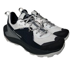 Salomon NEW Women's Elixir Sneakers 8.5 Gray/Blue Hiking Shoes Gorpcore Trail